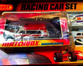 Matchbox Racing Car Set