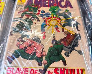  Captain America Comic Books