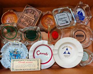Vintage Advertising Ashtrays