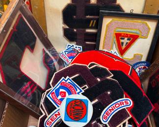 Letterman Jacket Sweater Letters