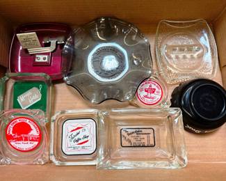 Vintage Advertising Ashtrays