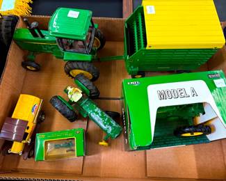 Ertl Model A John Deere Tractor and More