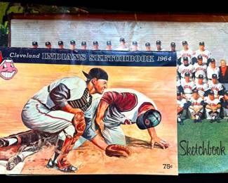 Cleveland Indians Sketchbooks and More