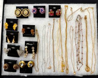 Costume Earring and Necklaces