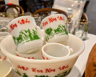 Several Collectable Glass Items to include Plates, Glasses, Vases, Bowls, Cream & Sugar, Pitchers, Platters, Etc.