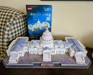 The US Capital 3-D LED