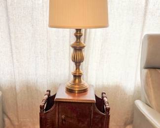 MCM Brass Lamp