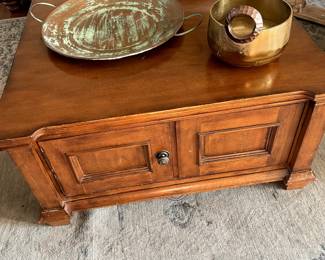 Solid wood coffee table, Kinkade