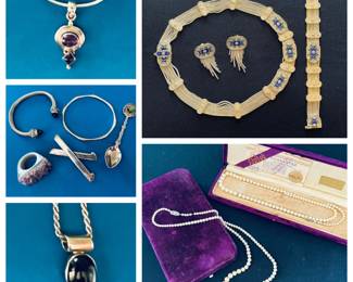Fabulous gold jewelry.