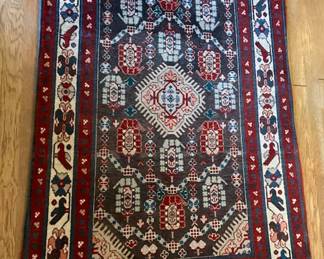 Red Aztec Rug