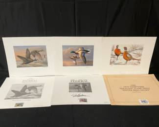 Bird Prints And Stamps