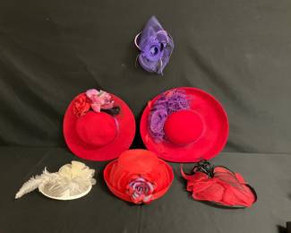 Red Hat Society Hats