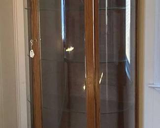 Oak China Cabinet 