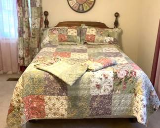 Bed, Bedding And Decor