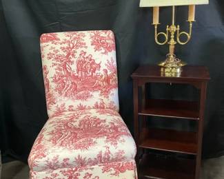 French Red Colonial Accents 