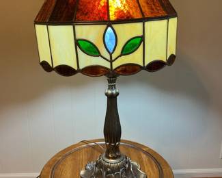 Tiffany Type Table Lamp