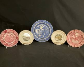 Five Collectible Plates