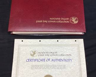 READER’S DIGEST 1st DAY COVER COLLECTION OF STAMPS