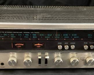 VTG. KENWOOD KR-7600 AM/FM STEREO RECEIVER