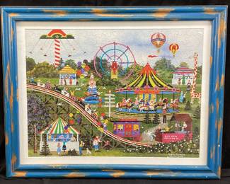 WOOSTER SCOTT FLIGHTS OF FANCY FRAMED