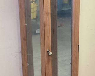 LIGHTED CURIO CABINET