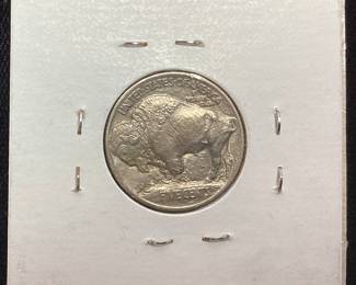 1913 TYPE 1 INDIAN HEAD BUFFALO NICKEL, est. AU