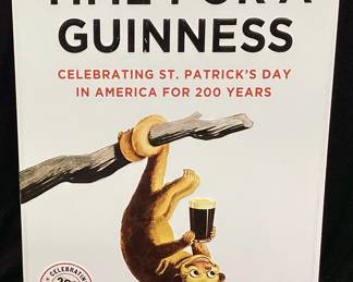 TIME FOR A GUINNESS TIN SIGN