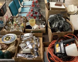 ASSORTED CHOICE LOT, VTG. INSULATORS, TOOLS, COLLECTIBLES,