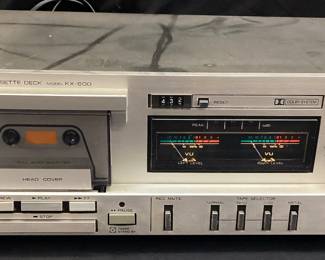 KENWOOD STEREO CASSETTE DECK MODEL KX-600