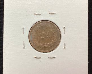 1909 SEMI KEY DATE INDIAN HEAD PENNY, est. F