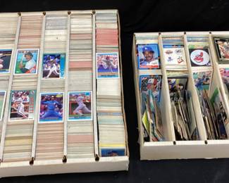 ASSORTED BASEBALL CARDS, JIM RICE, ALEJANDRO PENA, DENNIS MARTINEZ, FRANK THOMAS, WILLIE RANDOLPH, MITCH WILLIAMS