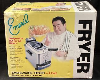 EMERILWARE DEEP FRYER BY T-FAL w BOX