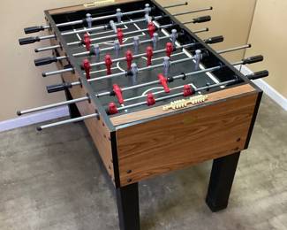 AMERICAN MILLENIUM FOOSBALL TABLE, GOOD CONDITION
