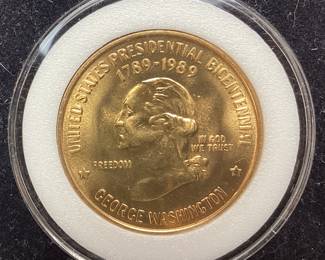 GEORGE WASHINGTON U.S. BICENTENNIAL 1789-1989