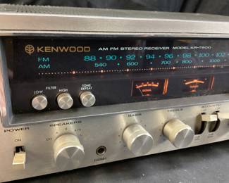 VTG. KENWOOD KR-7600 AM/FM STEREO RECEIVER