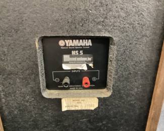 PAIR OF YAMAHA NS-5 HOUSE SPEAKERS