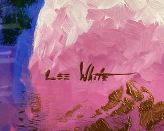 SIGNED LEE WHITE, #33/500 ‘’THREE SISTERS’’