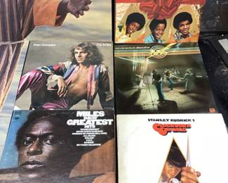 VINTAGE VINYL ALBUMS, 6 DOORS ALBUMS L.A. WOMAN, MORRISON HOTEL, WEIRD SCENES INSIDE THE GOLD MINE, THE SOFT PARADE & 13, JOE COCKER, ALLMAN BROTHERS, CCR, BLOOD, SWEAT & TEARS, ISAAC HAYES, BEACH BOYS, MILES DAVIS AND MORE