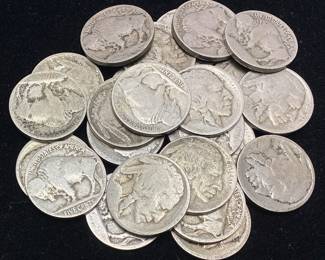 ASSORTED INDIAN HEAD BUFFALO NICKELS