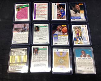 (12) ASSORTED EARVIN ‘‘MAGIC’’ JOHNSON BASKETBALL CARDS