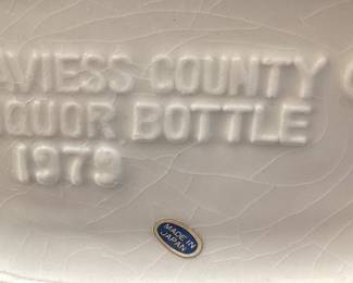 1979 DAVIES COUNTY GREATER GREENSBORO OPEN, GOLF DECANTER