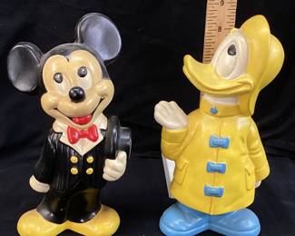 1970s WALT DISNEY MICKEY MOUSE & DONALD DUCK
