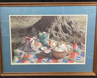 SIGNED MEL STEELE #630/700 ‘’HOMEMADE’’ PRINT