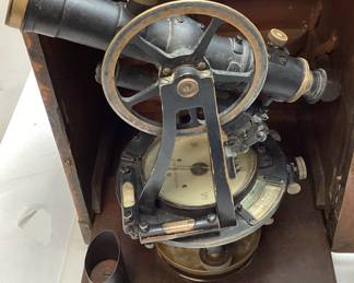 KEUFFEL & ESSER SURVEYOR TRANSIT SCOPE & COMPASS