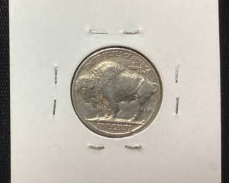 1930 INDIAN HEAD BUFFALO NICKEL, FULL HORN, est. XF