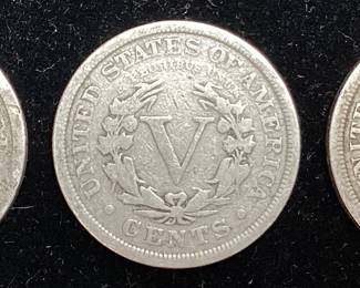 (3) 1902 & 1912 LIBERTY HEAD NICKELS
