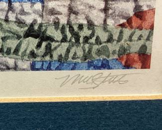 SIGNED MEL STEELE #630/700 ‘’HOMEMADE’’ PRINT