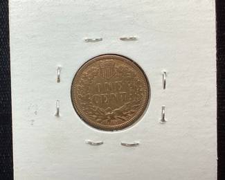 1908-S KEY DATE INDIAN HEAD PENNY, est. VG