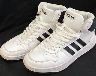 ADIDAS HOOPS 2.0 MENS SHOES, SIZE 10