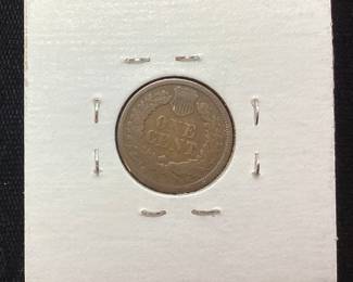 1864 L KEY DATE INDIAN HEAD PENNY, est. G